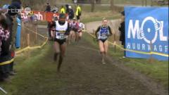 A. Belete championne de Belgique de cross