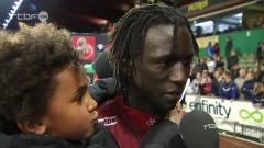 Mbaye Leye après Zulte Waregem-FC Bruges