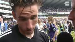 Réaction de Lucas Biglia après Anderlecht-Zulte Waregem