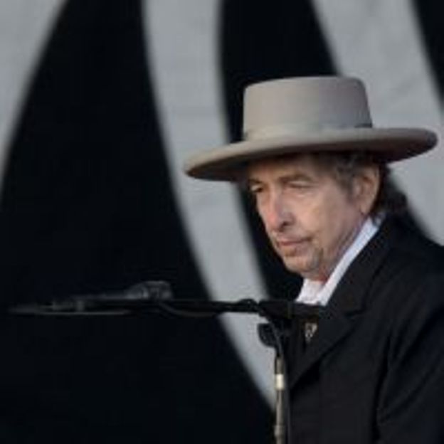 Bob Dylan en tournée en juin 2012
