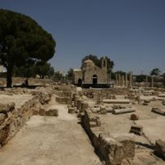 Ruines du Pilier de Saint Paul - site archéologique de Paphos