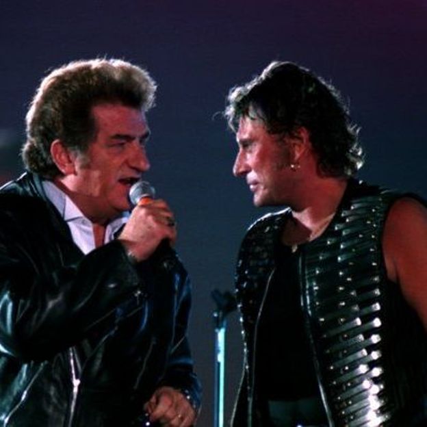 johnny hallyday eddy mitchell  - Photo : Philippe Wojazer / Reuters &copy;