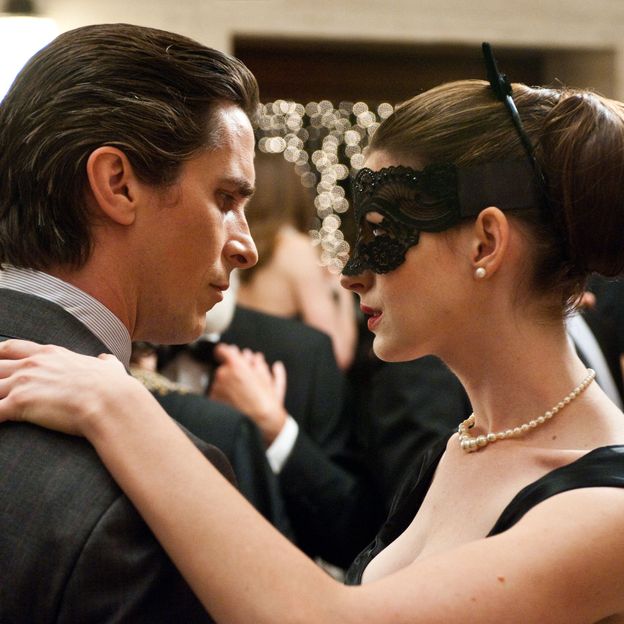 Christian Bale et Anne Hathaway dans 'The Dark Knight Rises'.