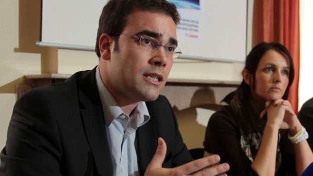 Antoine Tanzilli et Véronique Salvi, les deux échevins sortants de la liste.