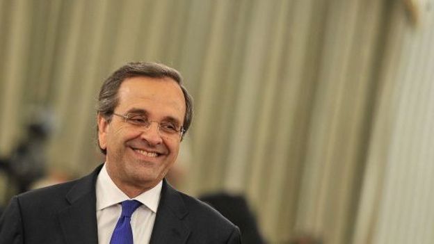 Antonis samaras opéré à l'oeil