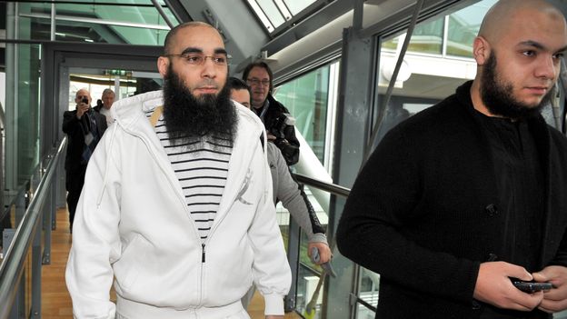 Fouad Belkacem (en blanc) en mars 2012