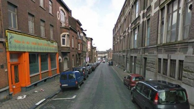 La rue du Mambourg à Charleroi, théâtre de l'opération policière de lundi soir