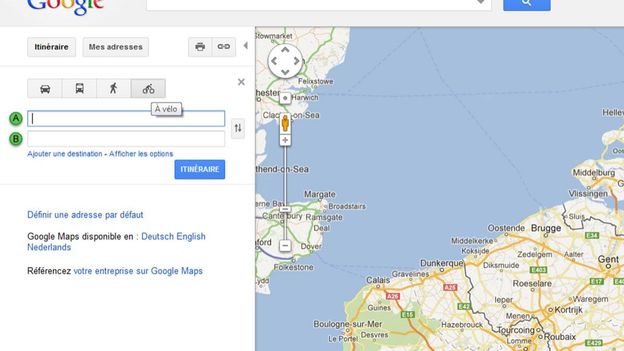 Les itinéraires pour vélo désormais disponibles dans Google Maps