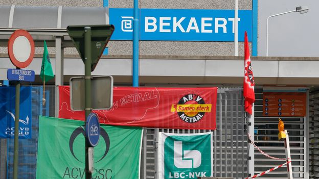 L'entrée de Bekaert