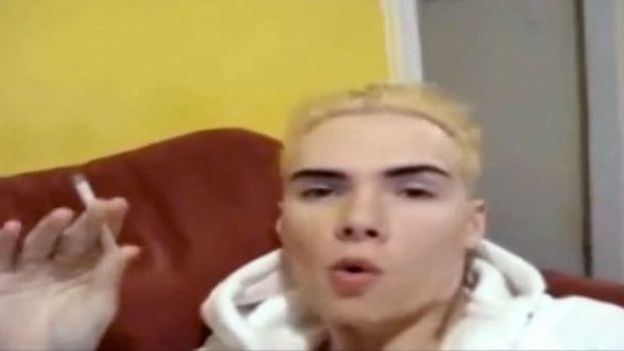 Extrait d'une vidéo YouTube présentant Luka Rocco Magnotta