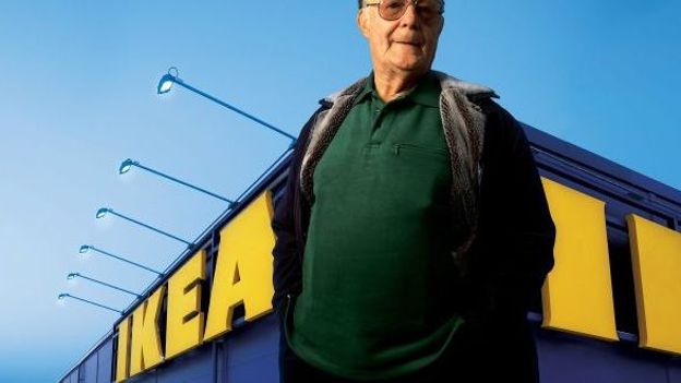 Ingvar Kamprad, qui règne sur l'empire Ikea, est le premier européen du classement avec plus de 32 milliards d'euros de fortune personnelle