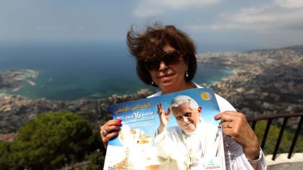 Visite symbolique du pape Benoît XVI au Liban