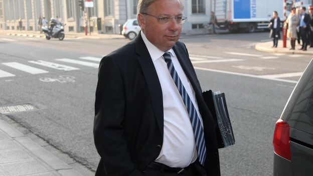 André Antoine, ministre wallon de l'Emploi