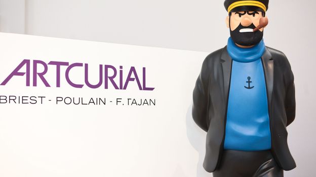 La couverture de Tintin en Amérique va être vendue aux enchères (illu.)