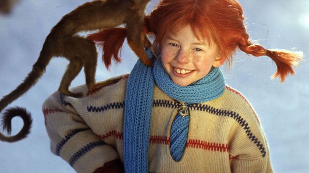 Fifi Brindacier est en Suède une icône de la littérature enfantine. 