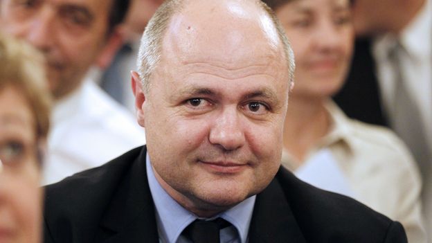 Bruno Le Roux, président du groupe socialiste à l'Assemblée nationale en France