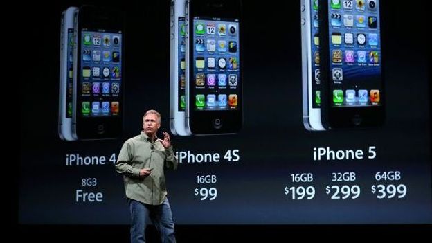Phil Schiller d'Apple présente l'iPhone 5