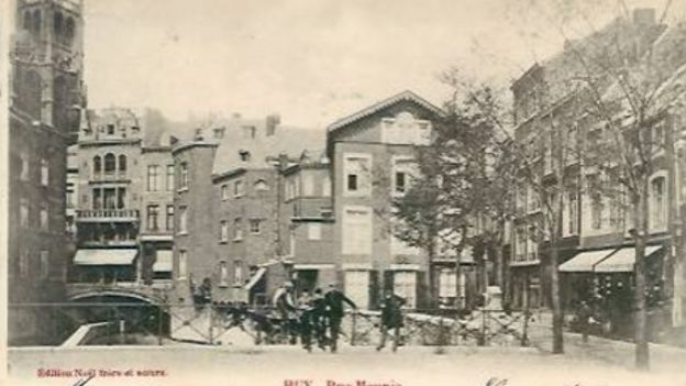 A Huy, le quartier autour de la rue Mounie (photo) a dû être détruit en raison de la "grande percée".