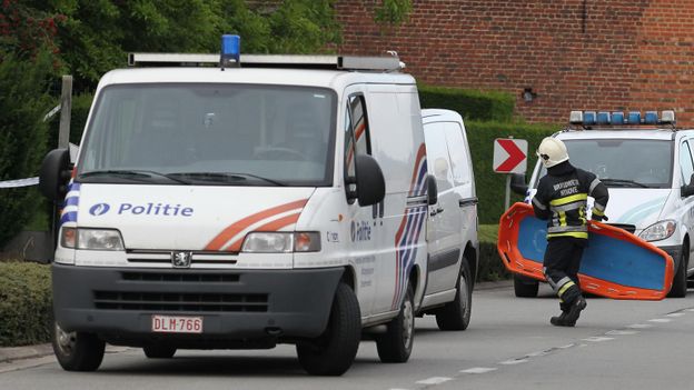Véhicules de police (image d'illustration)