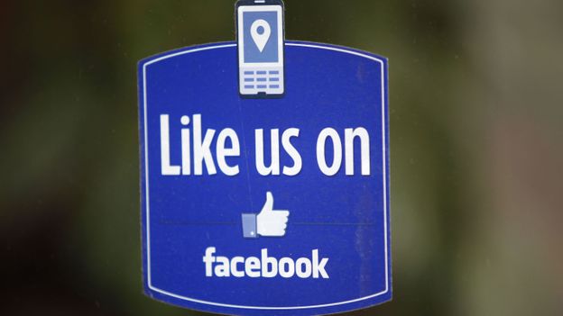 Illustration - Le "like" sur Facebook