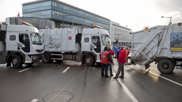 Illustration - Les chauffeurs de camions ralentiront le trafic autoroutier le 24 septembre