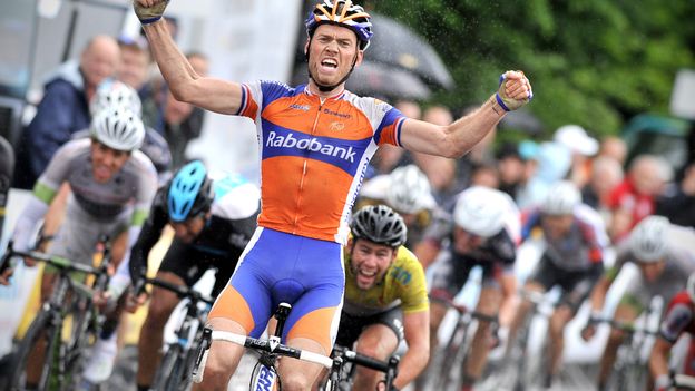 Lars Boom devance Cavendish sur la ligne