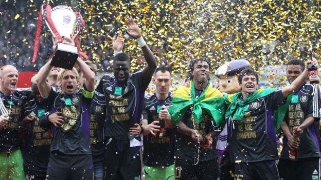 Les joueurs d'Anderlecht