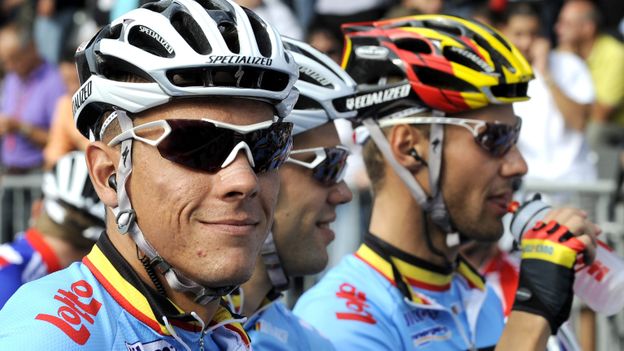 Philippe Gilbert et Tom Boonen
