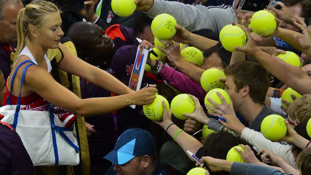 Sharapova victime de sa... notoriété