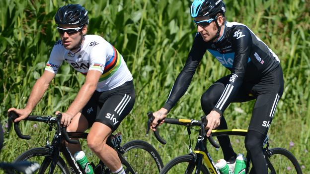 La Grande-Bretagne avec Cavendish et Wiggins