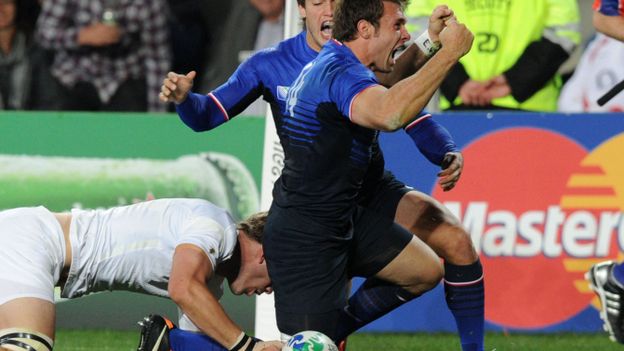 La joie des Français après un essai