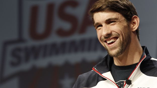 Phelps ne se mouille pas sur son programme