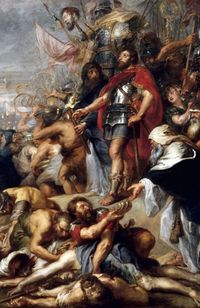 "Le Triomphe de Judas Macchabée" de Pierre-Paul Rubens. 