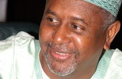 Le conseiller national à la sécurité du président nigérian, Sambo Dasuki, le 12 juillet 2012 à Abuja