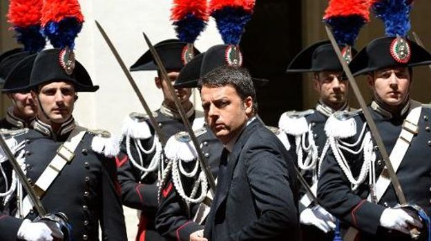 Le président du Conseil italien Matteo Renzi