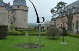 Sculpture monumentale au château de Lavaux-Ste-Anne