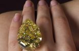 Le Sun drop, un des plus gros diamants du monde vendu en Suisse par Sotheby's