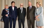 123 Le musicien Toots Thielemans reçu par le Roi et la Reine
