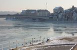Froid : une trentaine de bateaux bloqués au port de Beez 