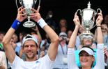 Benesova et Melzer gagne en double mixte