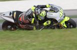 Jerez : Crutchlow, Rossi, Bradl sur le podium, de Puniet héroïque