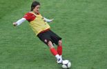 Rosicky s'entraîne normalement