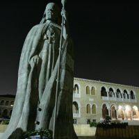 La statue de monseigneur Makarios à Nicosie