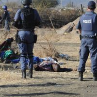 Afrique du Sud: affrontements entre mineurs et policiers, plus de 30 morts