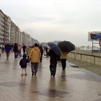 Illustration - Météo Belgique dans le collimateur de la Côte belge
