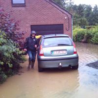 Inondation à Dhuy (Eghezée)