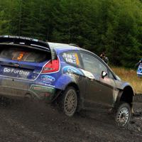 La Ford Fiesta WRC de Jari-Matti Latvala