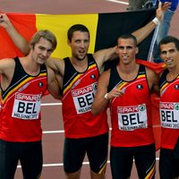 La Belgique championne d'Europe du 4x400m