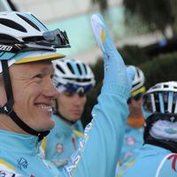 Astana avec Brajkovic et "Vino"
