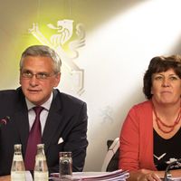 Kris Peeters et  Ingrid Lieten 